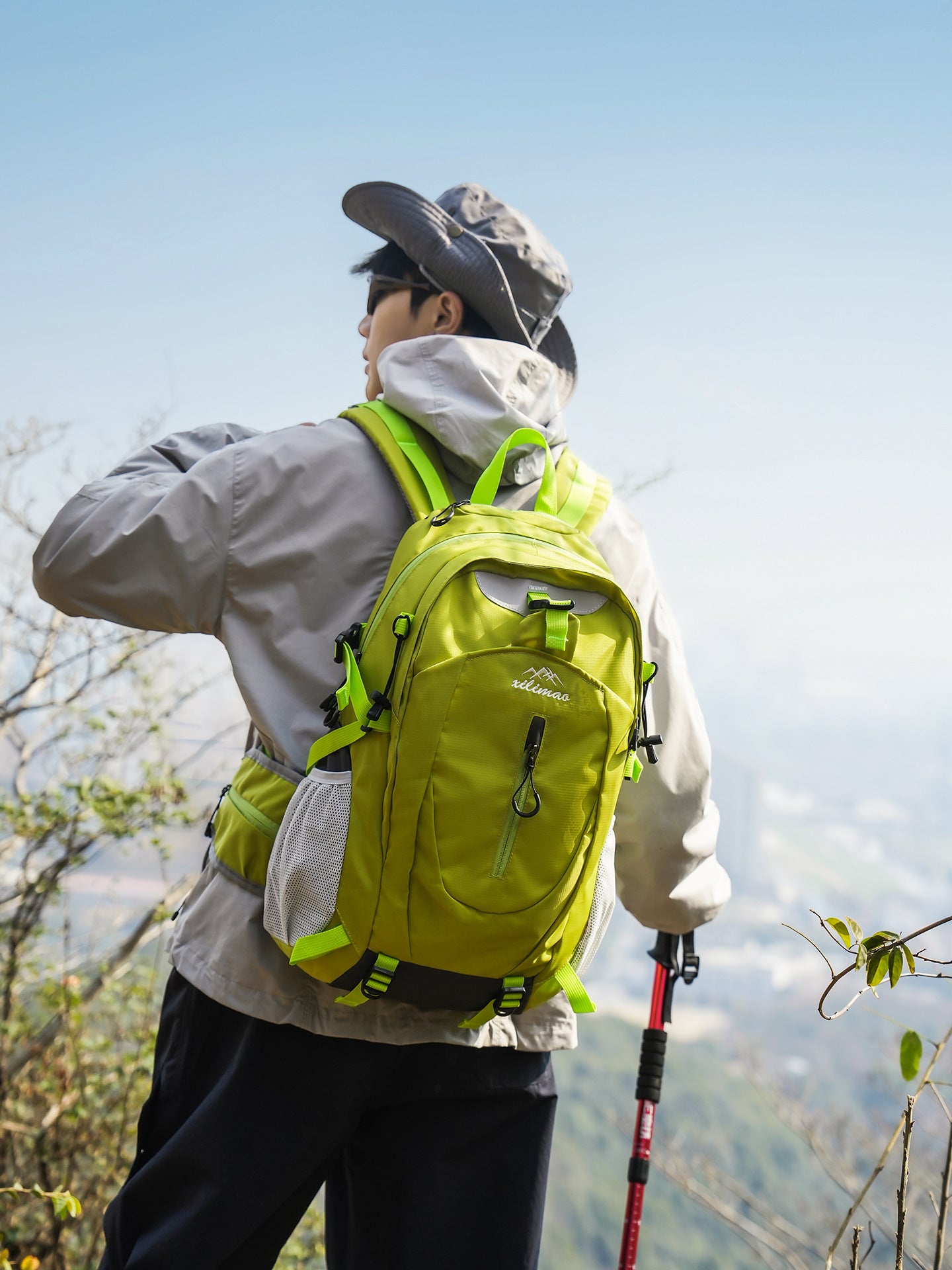 Women's & Men's Large Capacity Hiking Lightweight Simple Backpacks