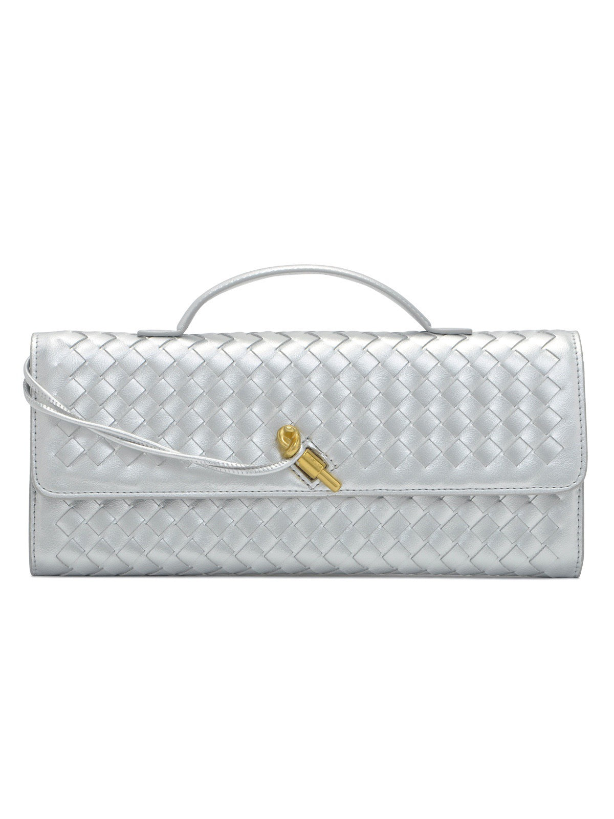 Woven Baguette Niche Advanced Horizontal Hand Holding Women's Shoulder Bag