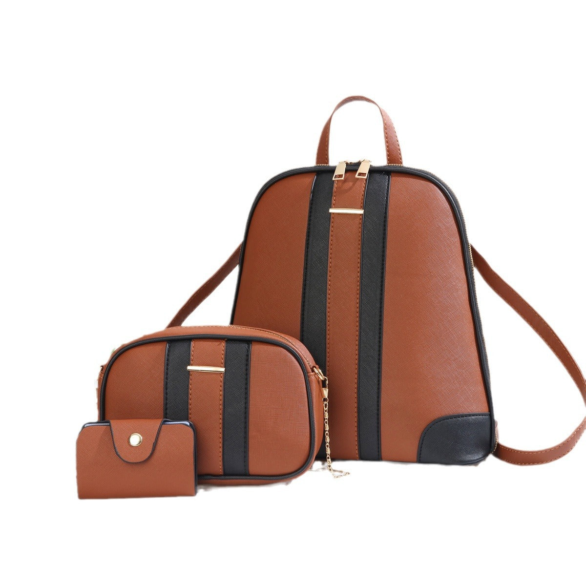 Fashion Trendy Simple Large Capacity Three-piece Bags