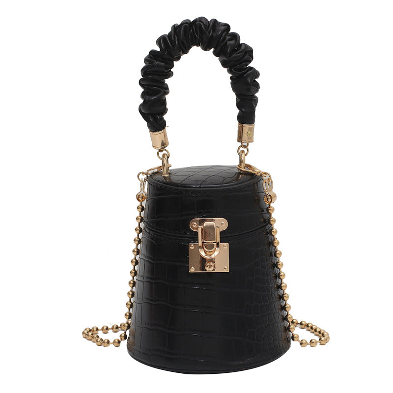 Women's High Sense Fashion Chain Commuter Bucket Bags