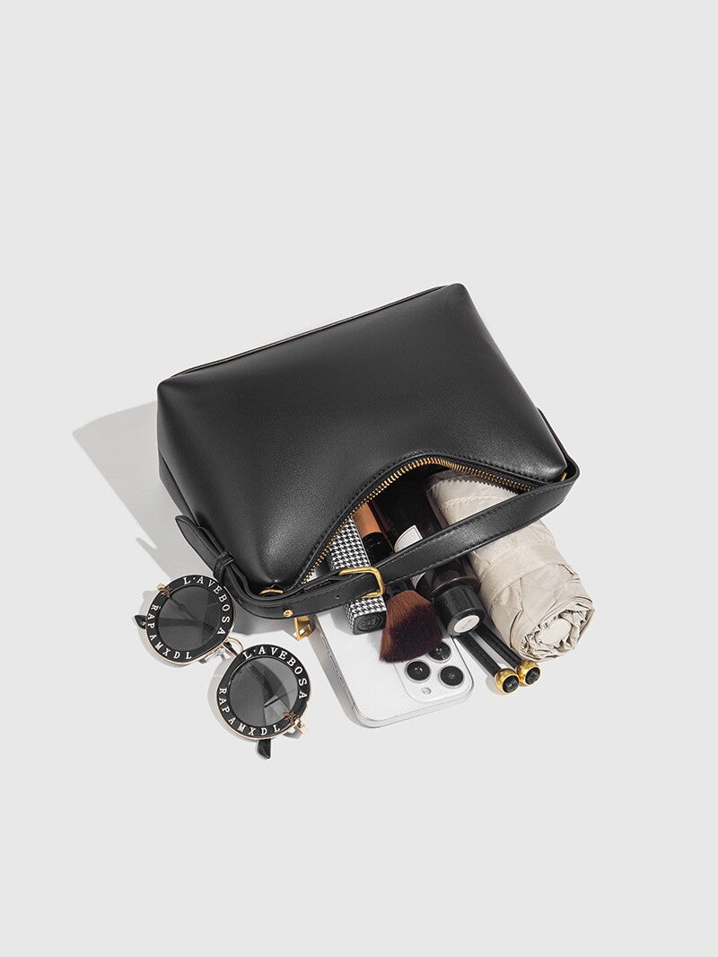 Women's Style High Sense Moon Soft Leather Bags