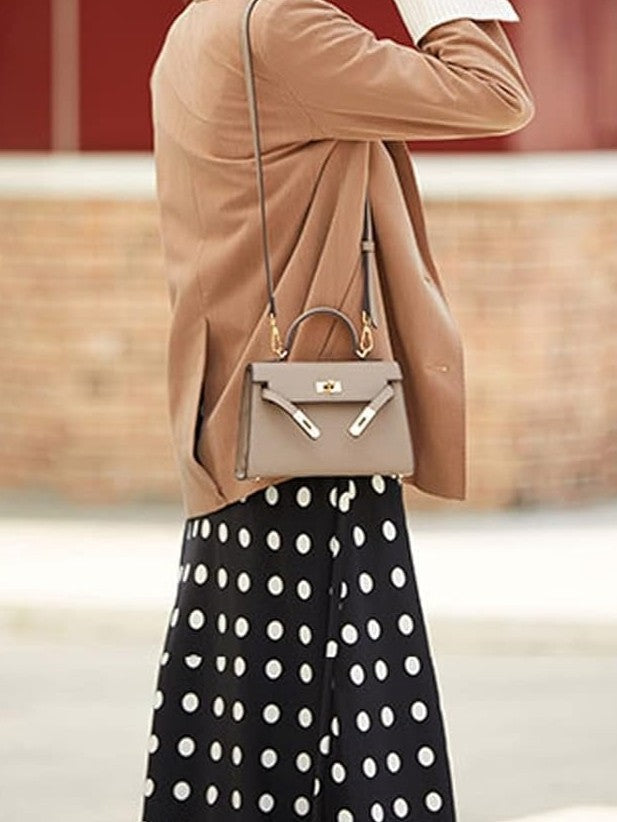Women's Kelly Design Portable High-grade Light Luxury Women's Handbag