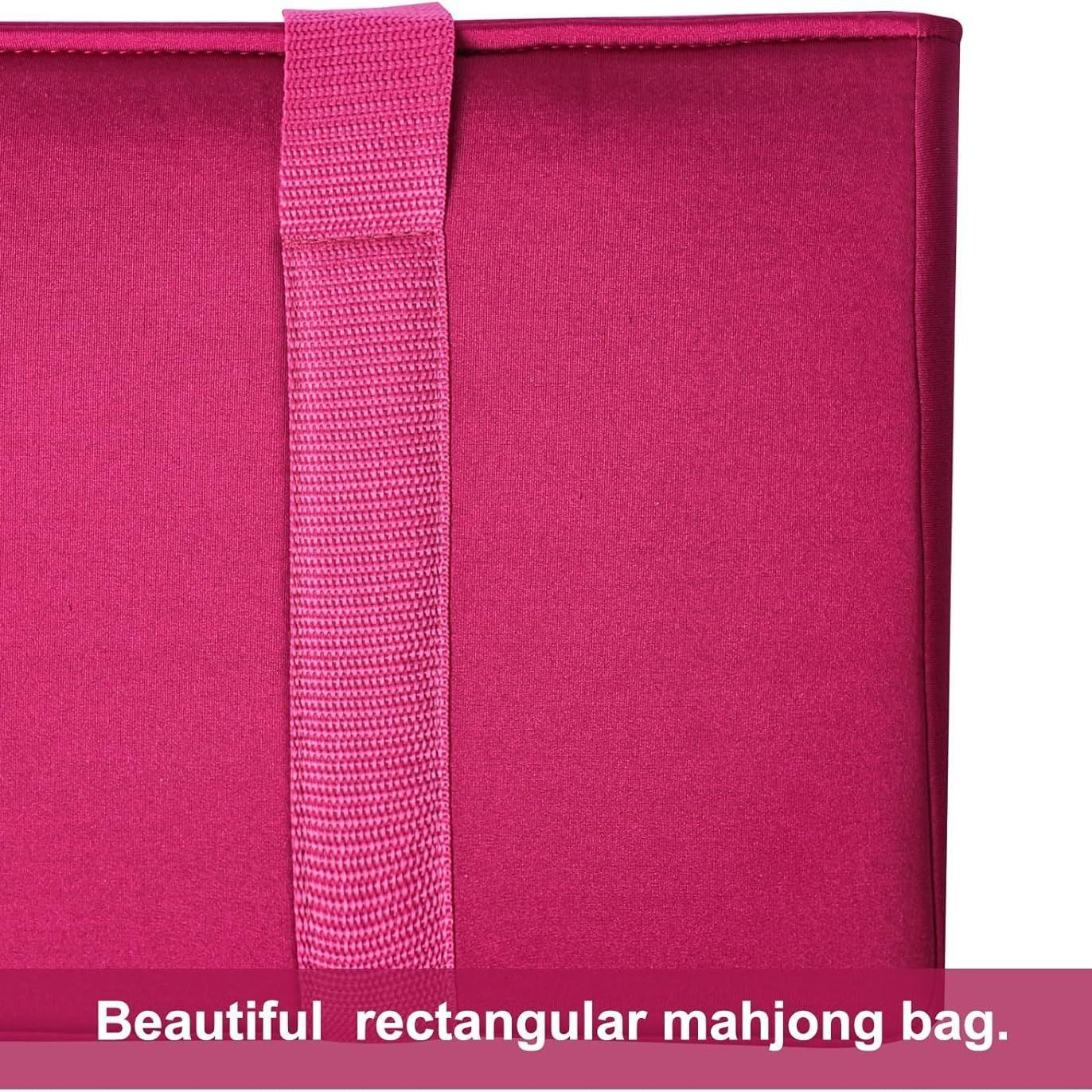Mahjong Storage Three-piece Suit With Parts Portable Large Makeup Bag