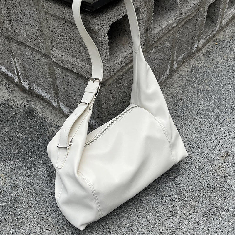 Classy Ge Female Soft Leather Commuter Women's Messenger Bag