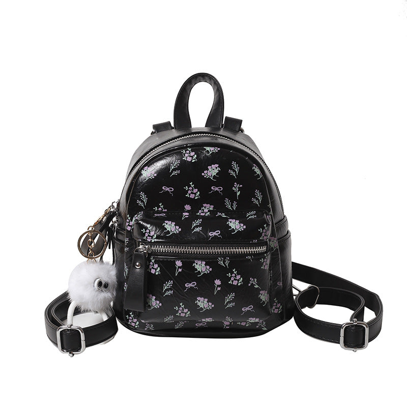 Women's Printed Double Cute Wild Simple Women's Backpack