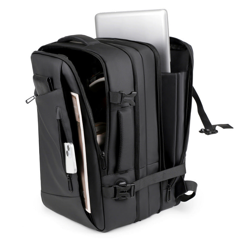 Men's Can Be Expanded Commute Large Capacity Business Backpack