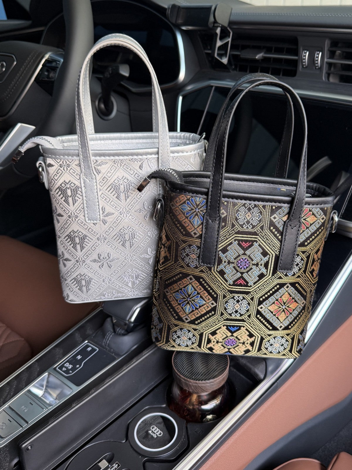 Women's Jin Trendy National Style Mobile Music Phone Bags