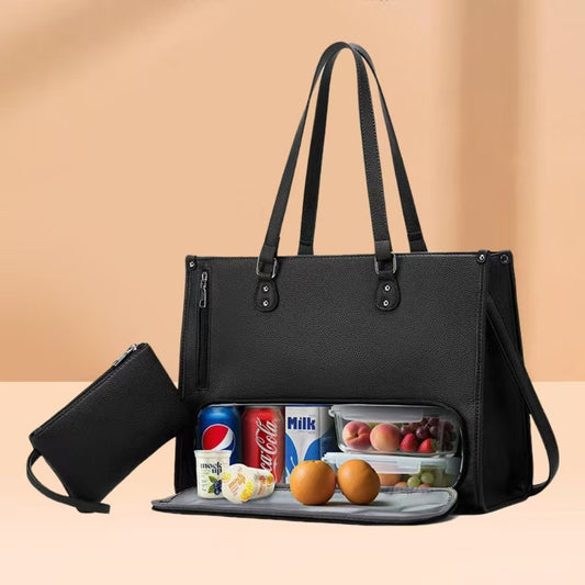 Women's Fashionable Retro Portable Computer Strap Thermal Bags