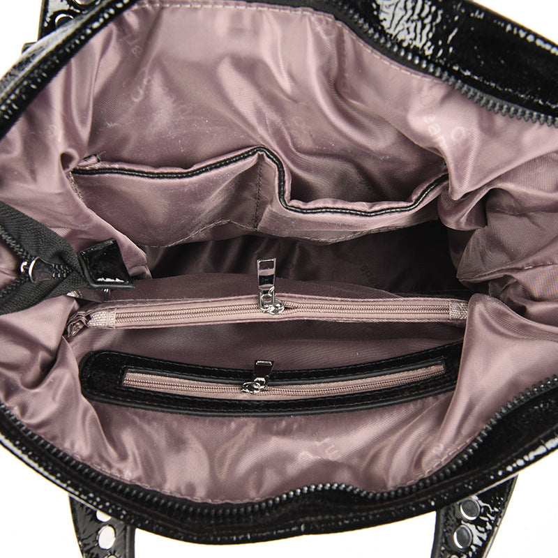 Popular Women's Letter Rhinestone Fashion Elegant Tote Bags