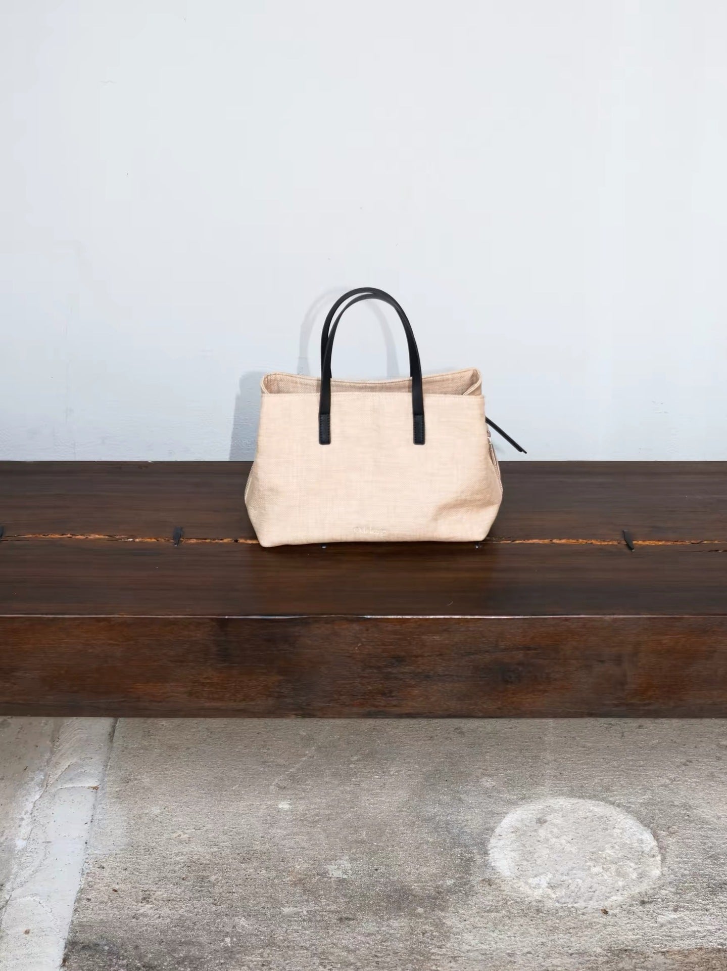 Women's Comparable Bean Lightweight Spring Linen Large Tote Bag