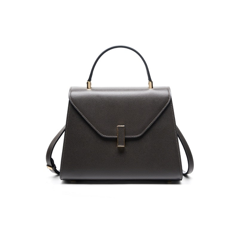 Women's Kelly Design Sense Niche Fashion Genuine Leather High Large Women's Handbag