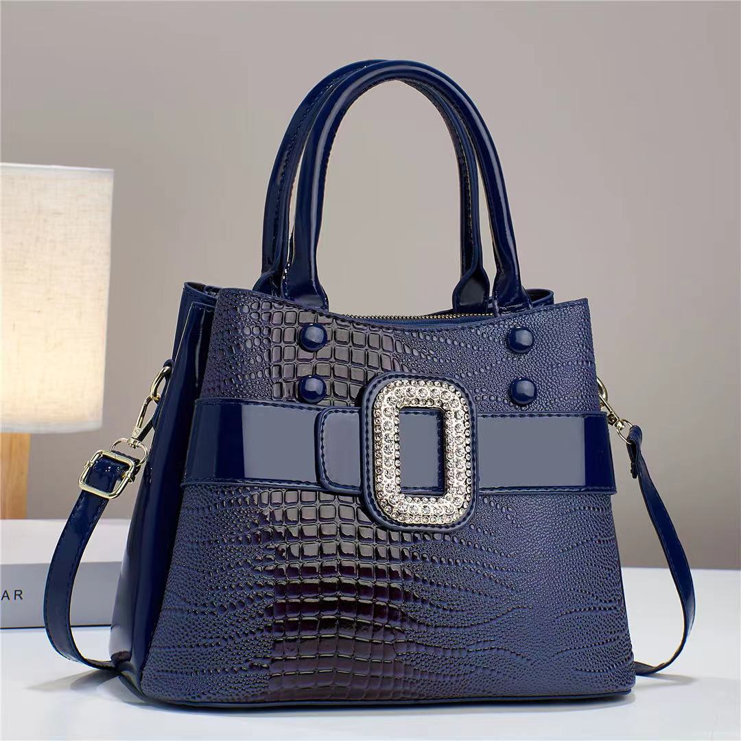 Women's Pattern Mother Stylish Elegant Versatile Large Bucket Bag