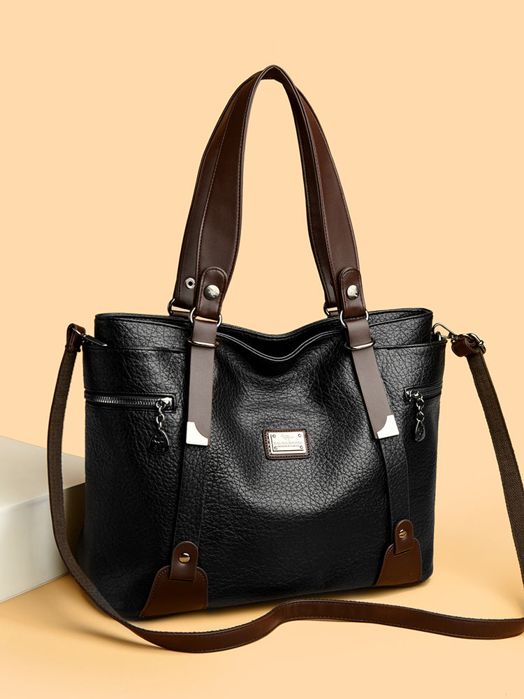 Women's Fashion Trendy Versatile Large Capacity Hand Women's Messenger Bag
