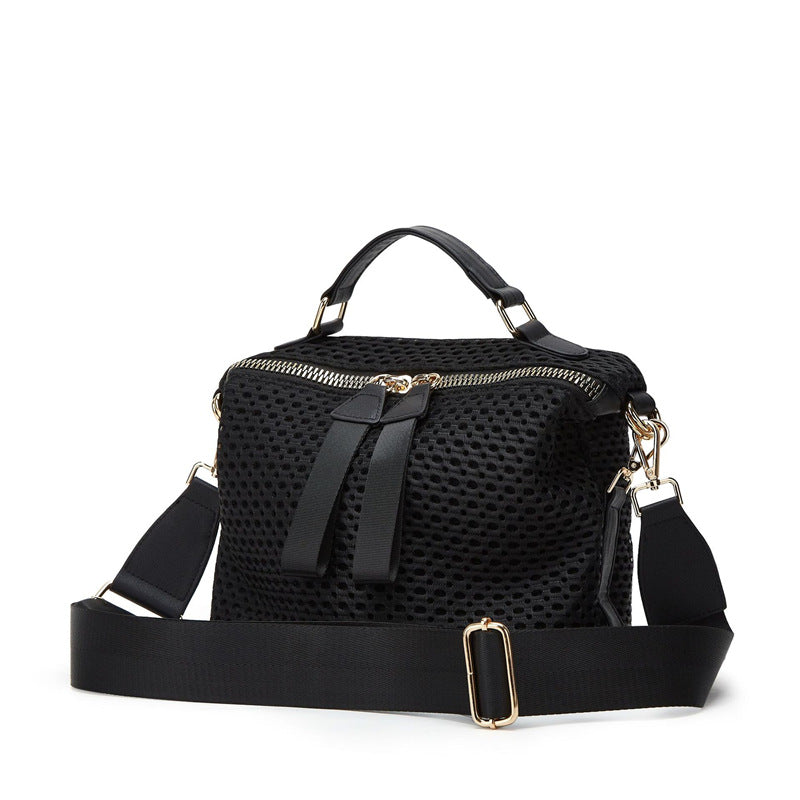 Women's Korean Saddle Nylon Mesh Portable Women's Shoulder Bag