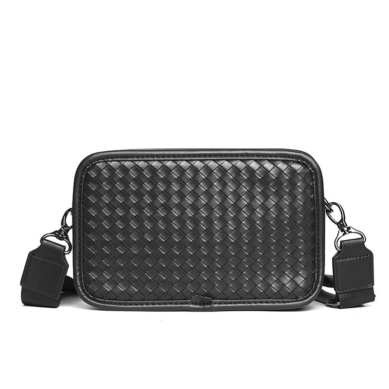 Men's Korean Street Trendy Horizontal Green Men's Shoulder Bags