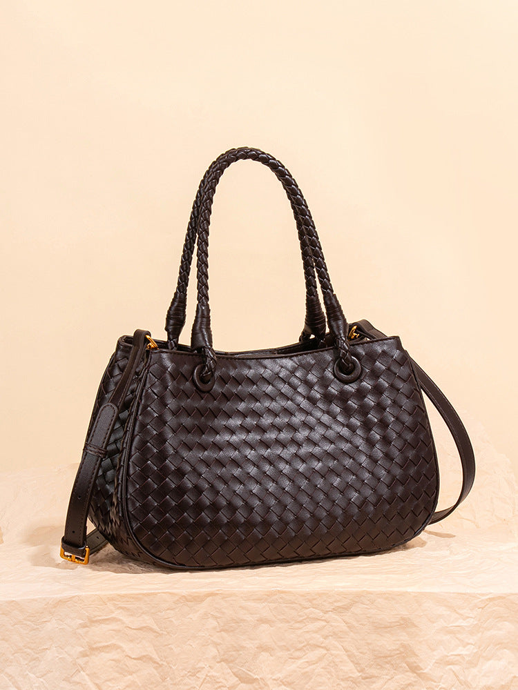 Woven Simple Old Money Style Portable Vegetable Bags