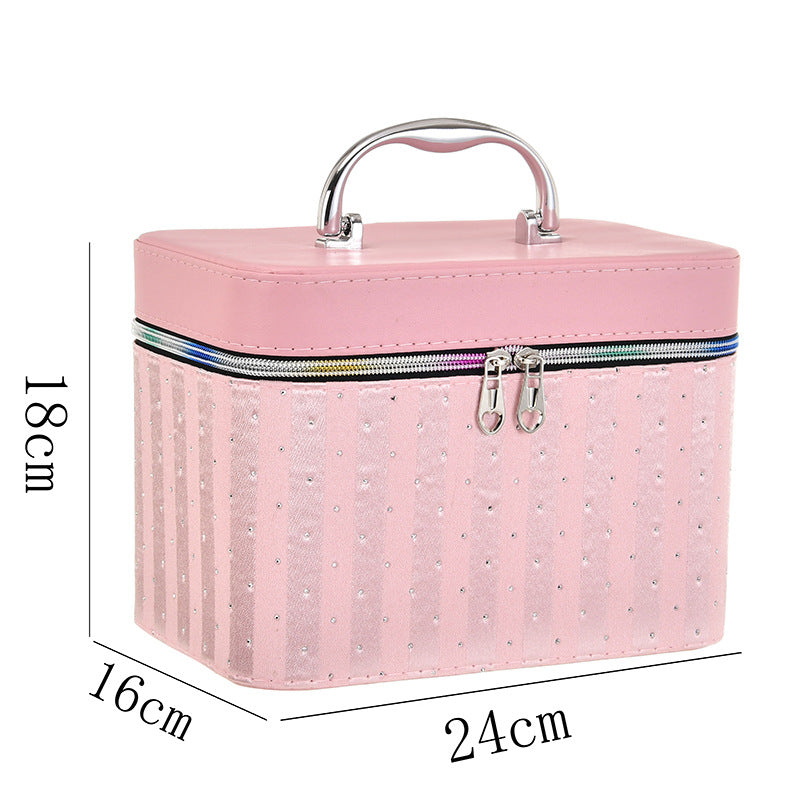 Capacity High-grade Home Storage Three-piece Set Makeup Bag