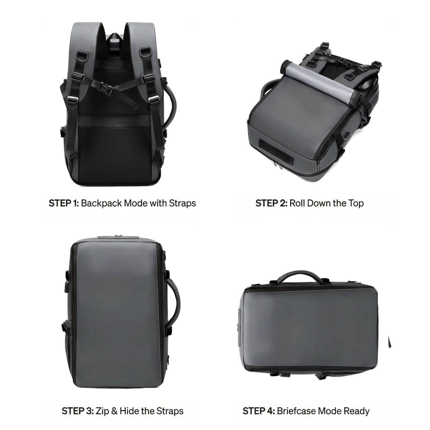 Men's High-grade Waterproof Large Capacity Trip Business Backpack