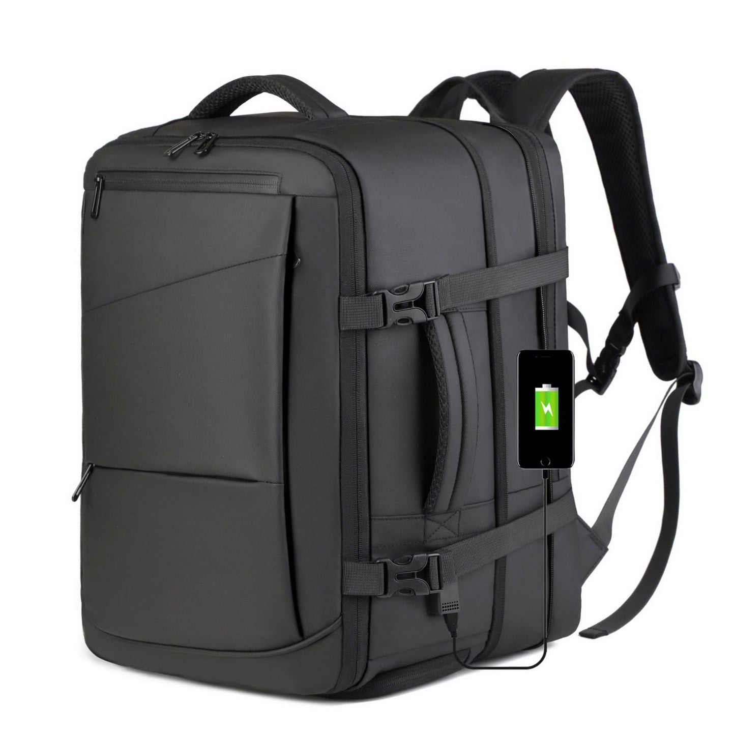 Men's Large Capacity Independent Shoe Warehouse Short Business Backpack