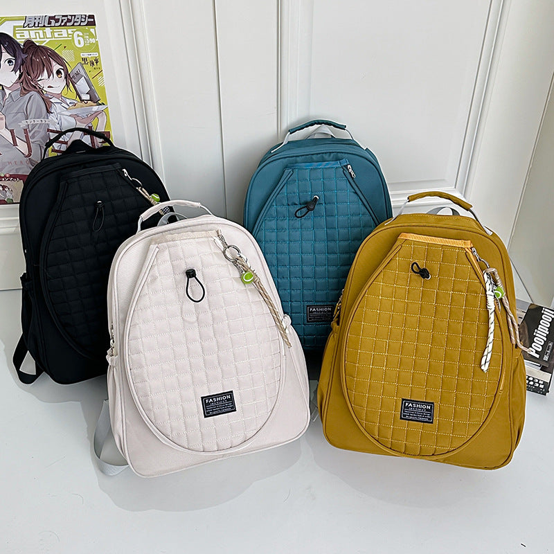 Women's & Men's Multifunctional Badminton Tennis Large Capacity Less Leisure Backpack