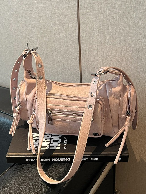 Women's Trendy Large Capacity Retro Underarm Women's Messenger Bag