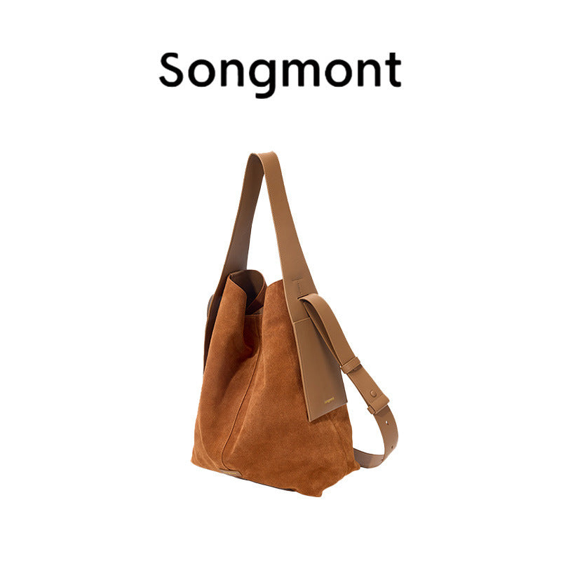 Suede Under The Mountain Lazy Commuter Women's Shoulder Bag