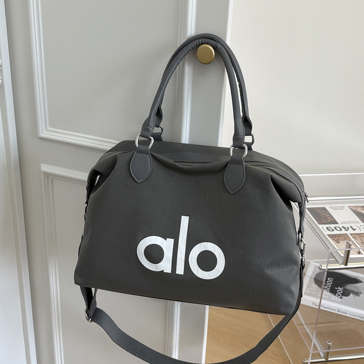 Women's Fashion Large Capacity Canvas Commuter Simple Handbags