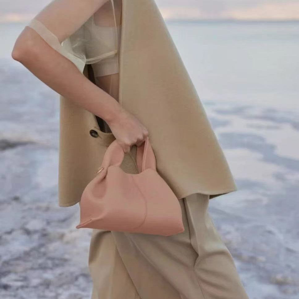 Women's Cloud Large Pleated Dumpling High Sense Women's Messenger Bag