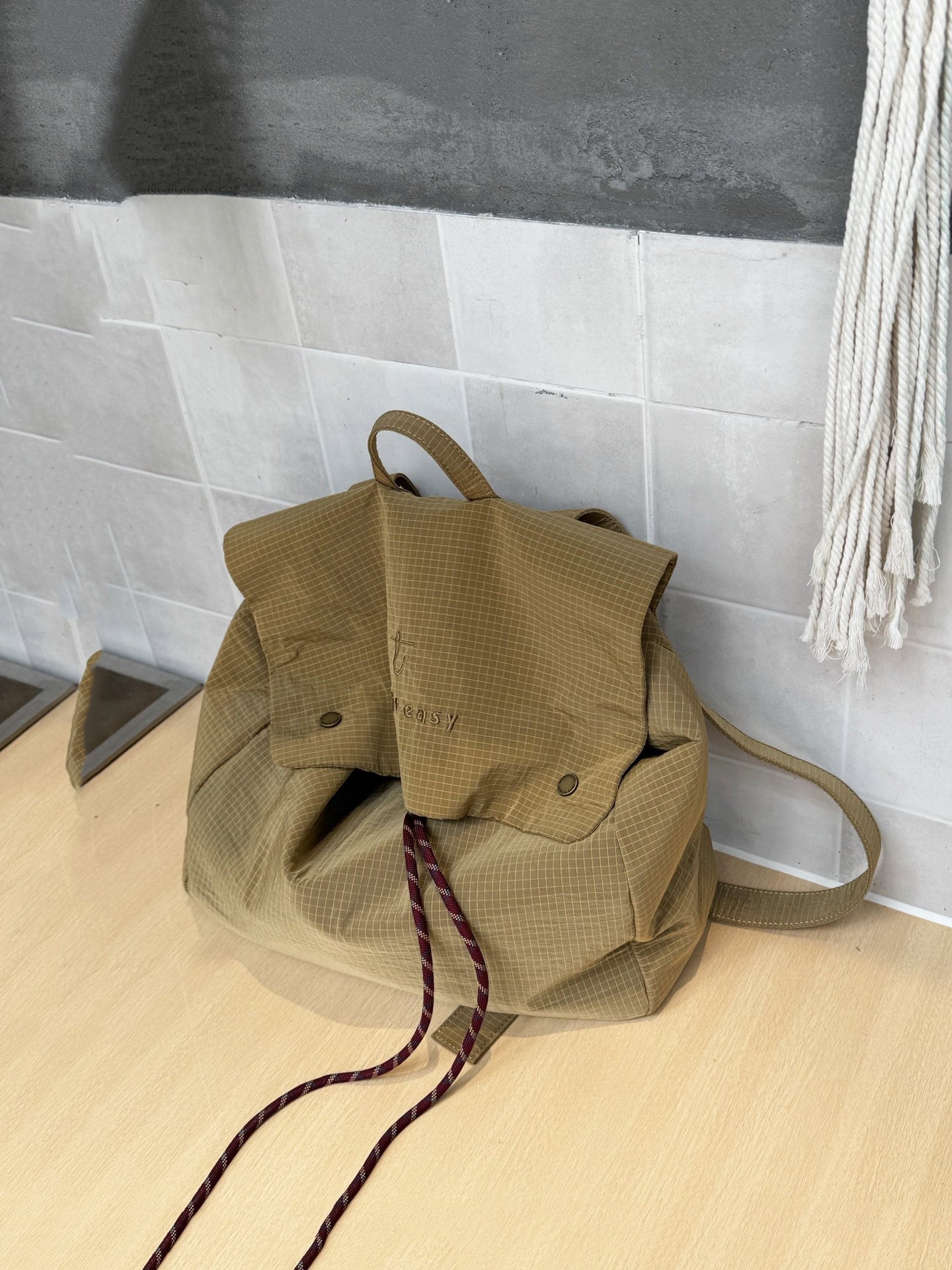 Women's Korean Style Nylon Cloth Large Capacity Lightweight Fashion Commuter Women's Backpack