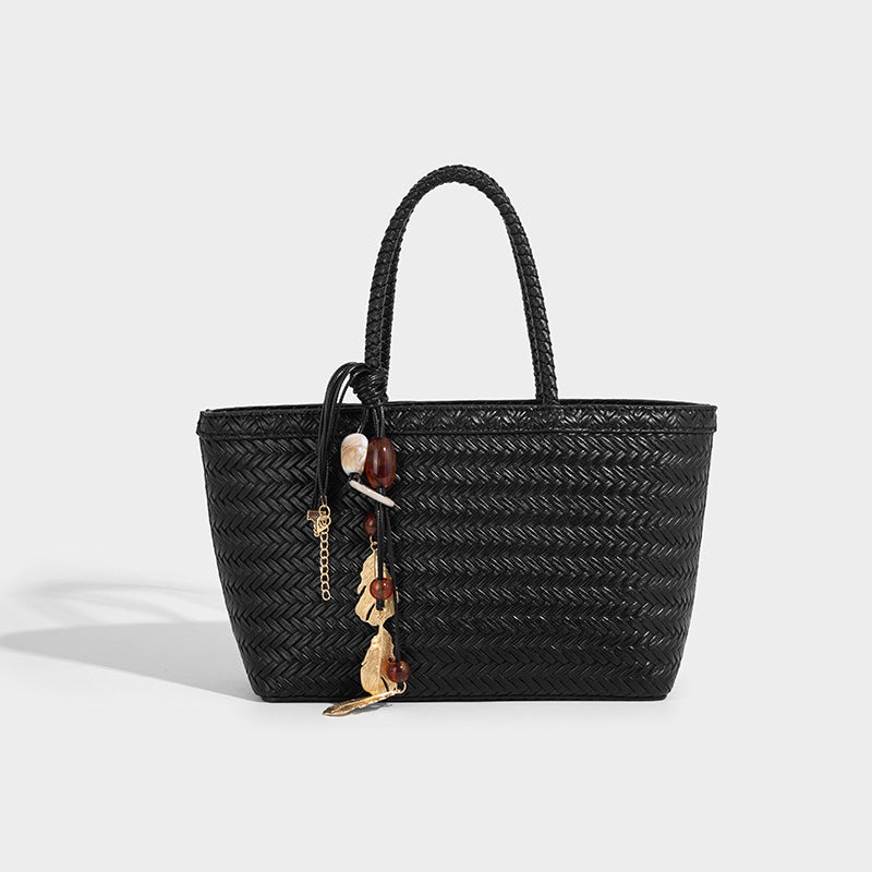 Charming Women's High-grade Knitting Fashionable Commuter Bags