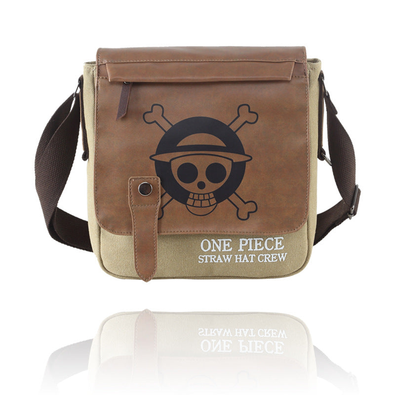 Slouchy Women's Canvas Blue Boy Commute Men's Messenger Bag