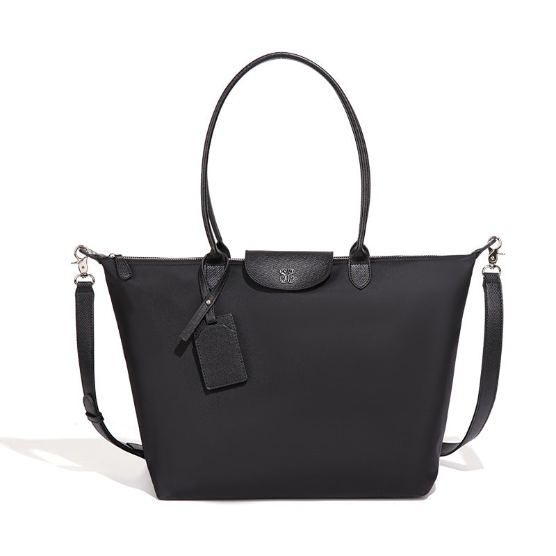 Nylon Large French Commuter Dumpling Capacity Oxford Tote Bag
