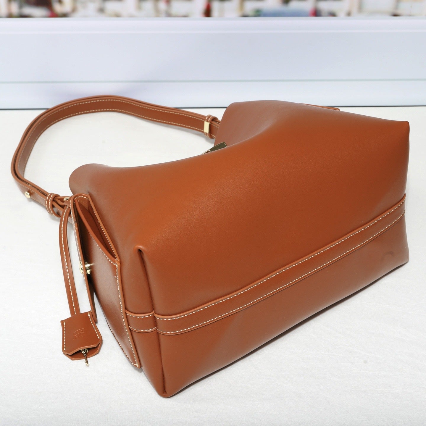 Women's Simple Trendy Large Capacity For Daily Bucket Bag