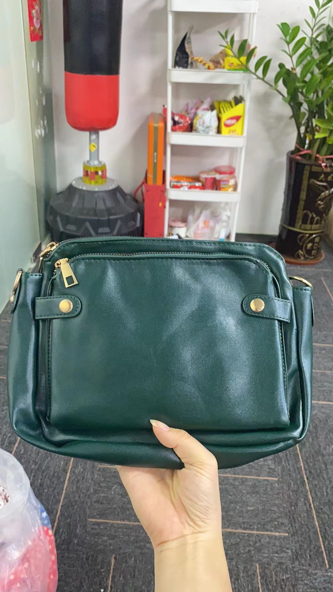 Trendy Leather For Commute Leisure Versatile Bags