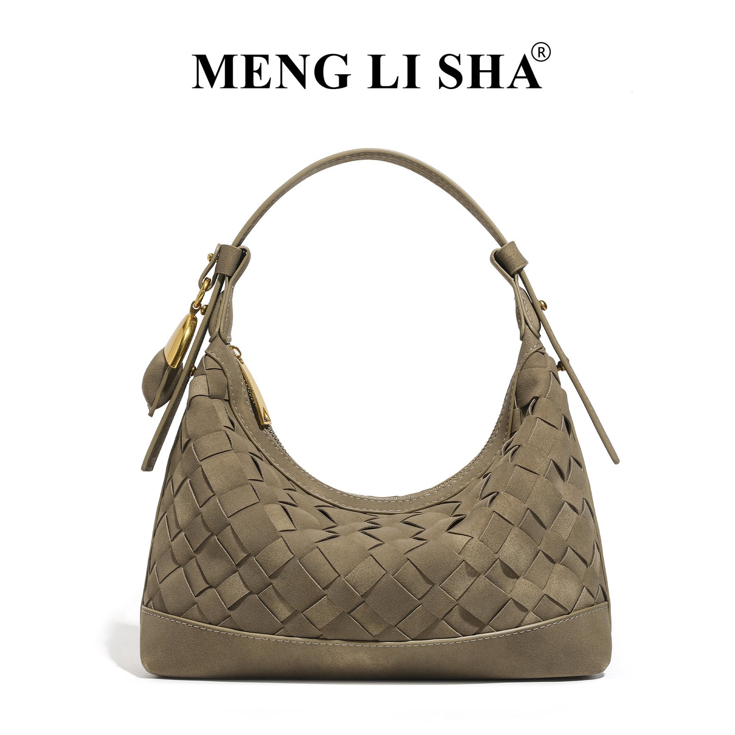 Women's Niche Woven Fashion Underarm High Sense One Shoulder Bags