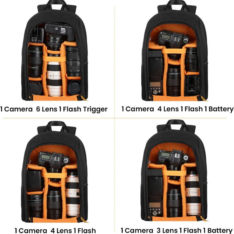 Women's & Men's Graphy Waterproof National Geographic Computer Professional Backpacks