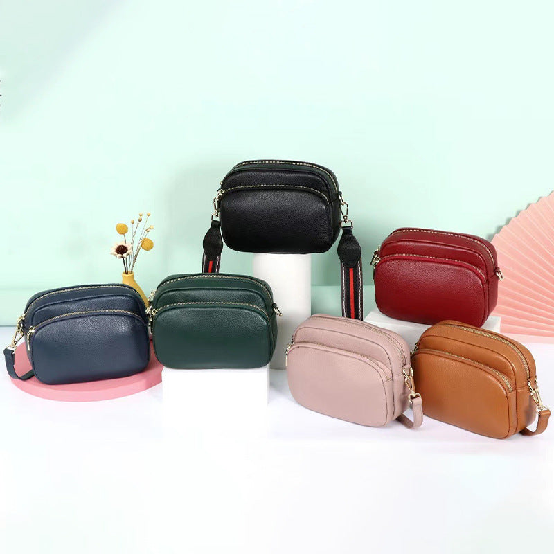Women's Genuine Leather Soft First Layer Cowhide Women's Shoulder Bag