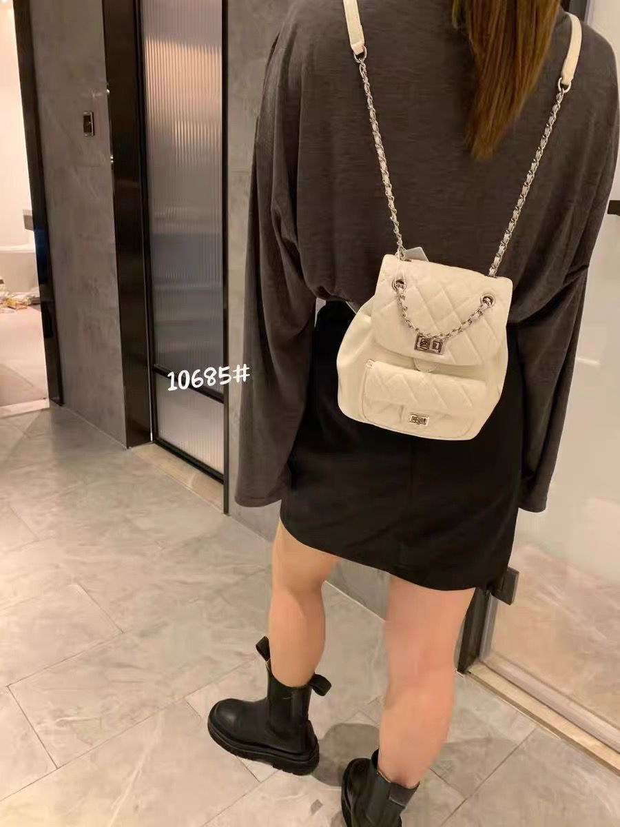 Women's Today Popular Texture Rhombus Chain Fashion High Bags