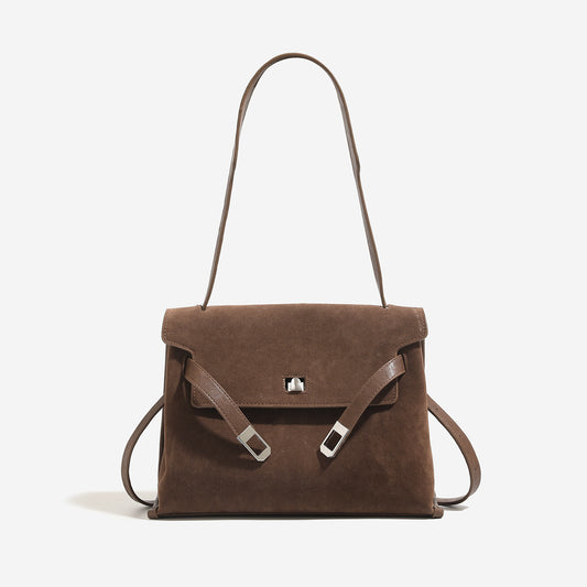 Women's Retro Postman Kelly Winter Versatile Commuter Women's Shoulder Bag