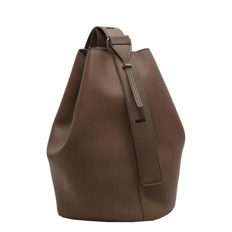 Women's Large Capacity Fashion Minority Design Bucket Bag