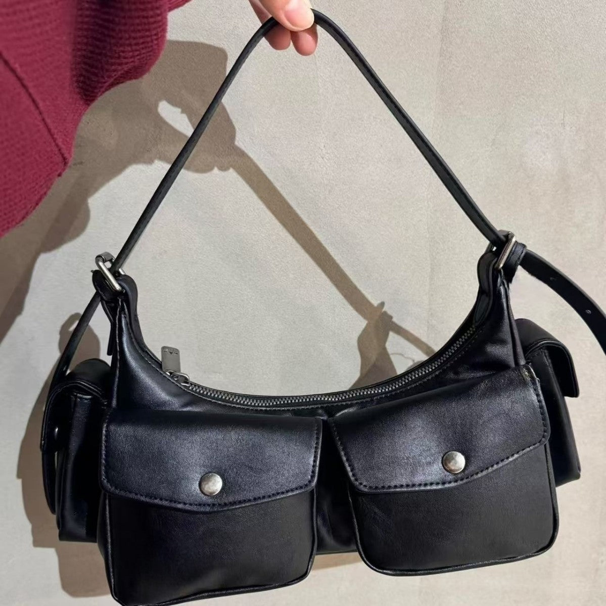 Women's Adi Clover Vintage Leather Get One Women's Messenger Bag