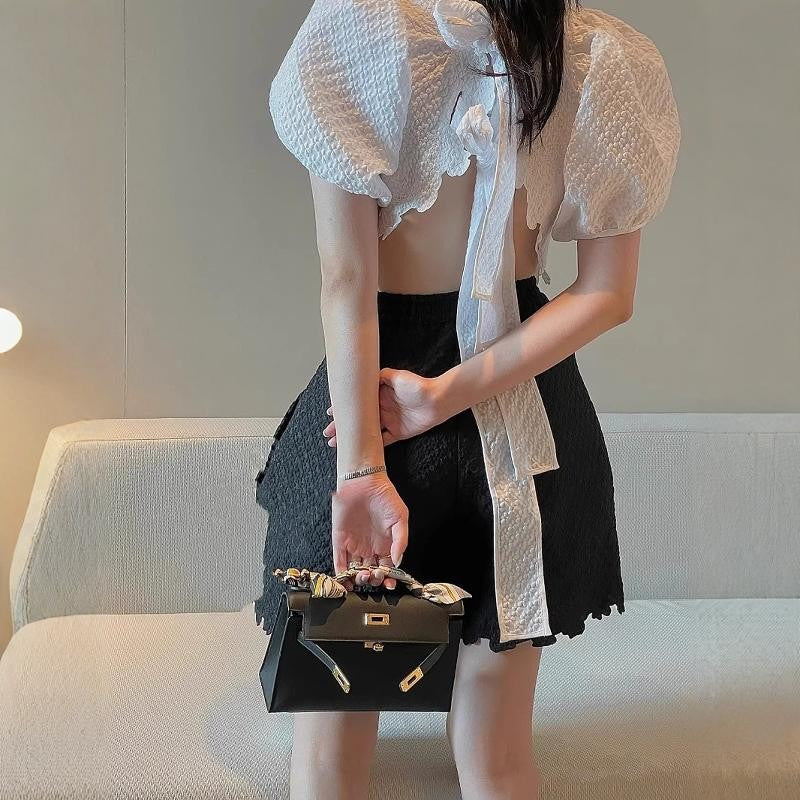 Women's Genuine Leather Generation Kelly Chain Bags