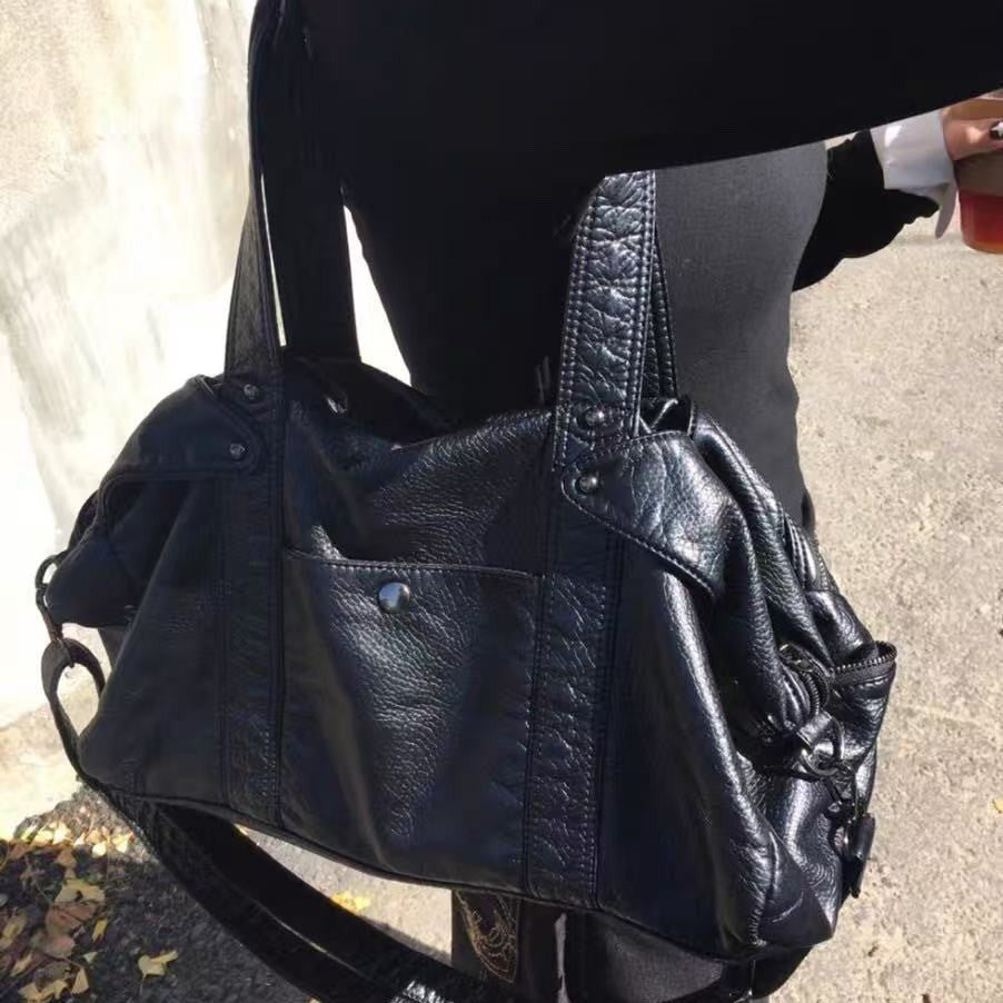 Main Commuter Old Retro Soft Leather Bags