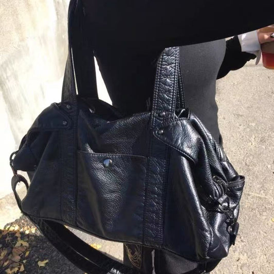 Main Commuter Old Retro Soft Leather Bags