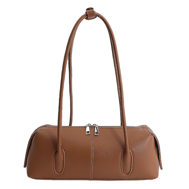 Korean Style Boston Premium Fashionable Retro Underarm Bag