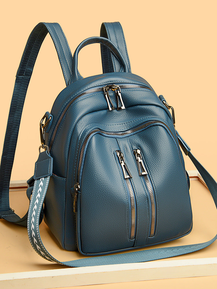 Women's Lychee Pattern Korean Style Trendy Stylish Backpacks