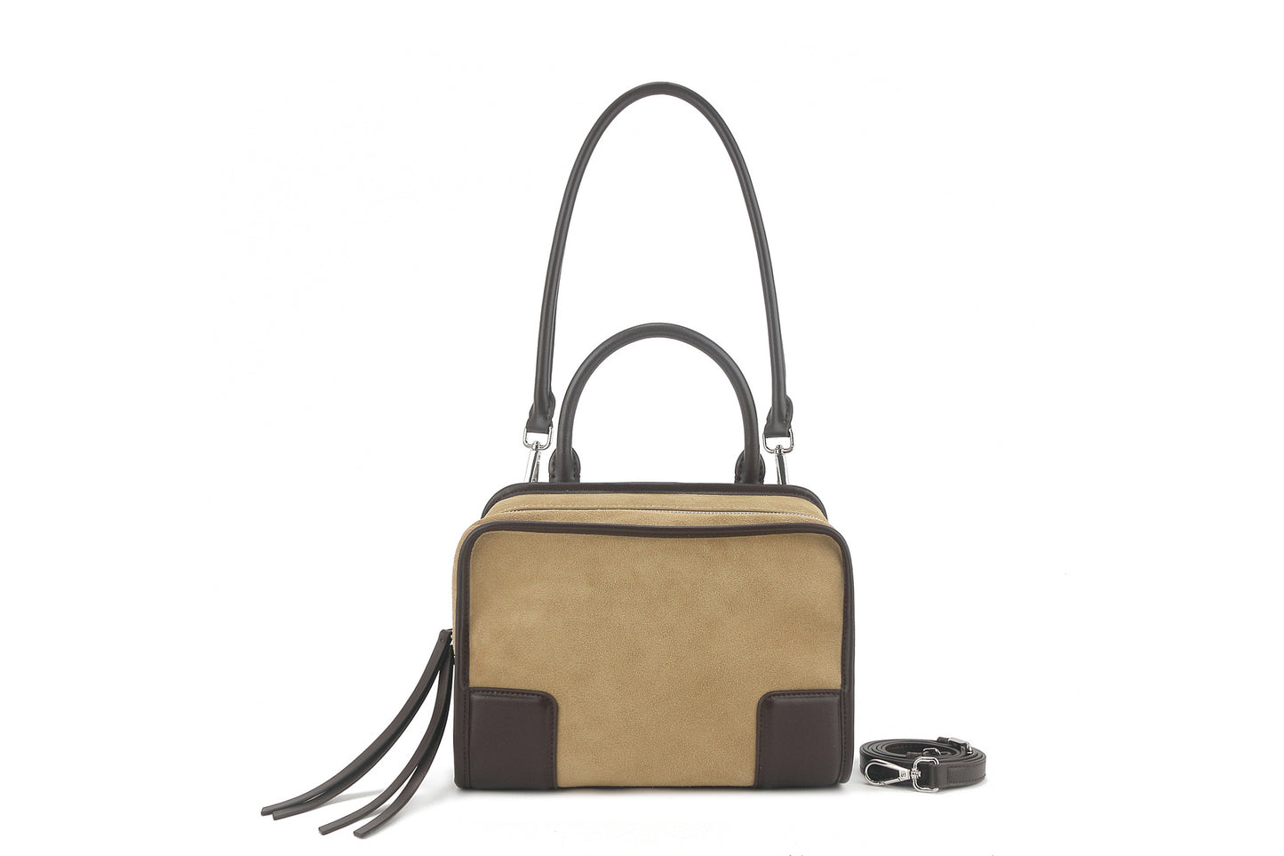 Lazy Loose Cowhide Leather Large Capacity Portable Bags