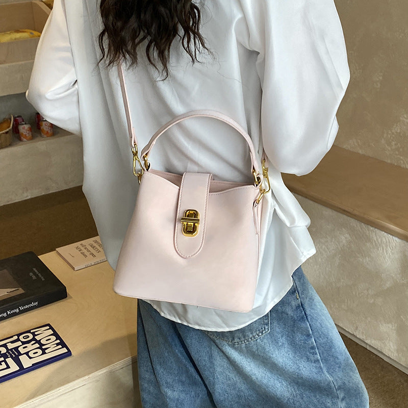Women's Simple Hand Holding Minority Fashion Textured Bags