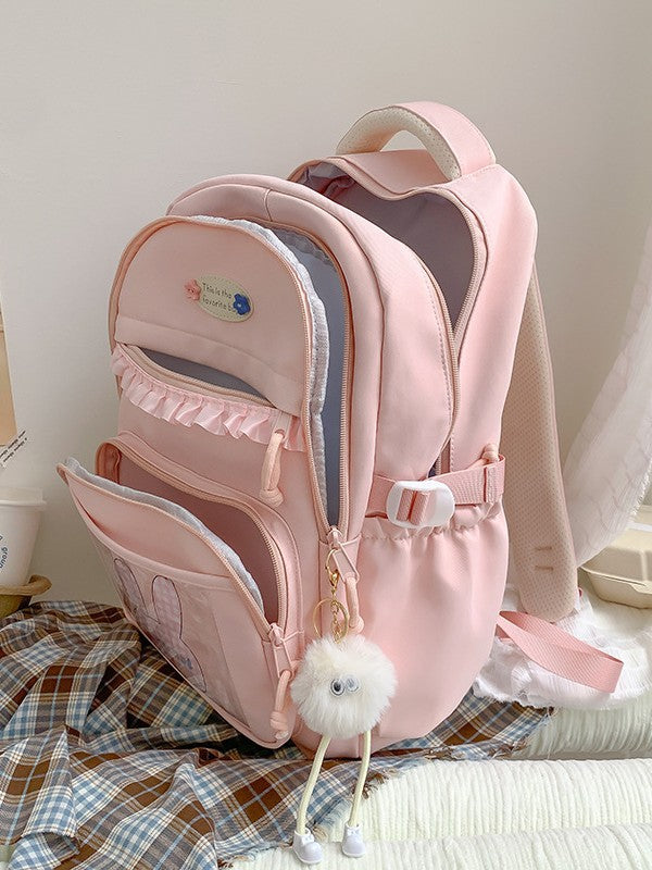 Style Niche Junior High Female Cute Leisure Backpack