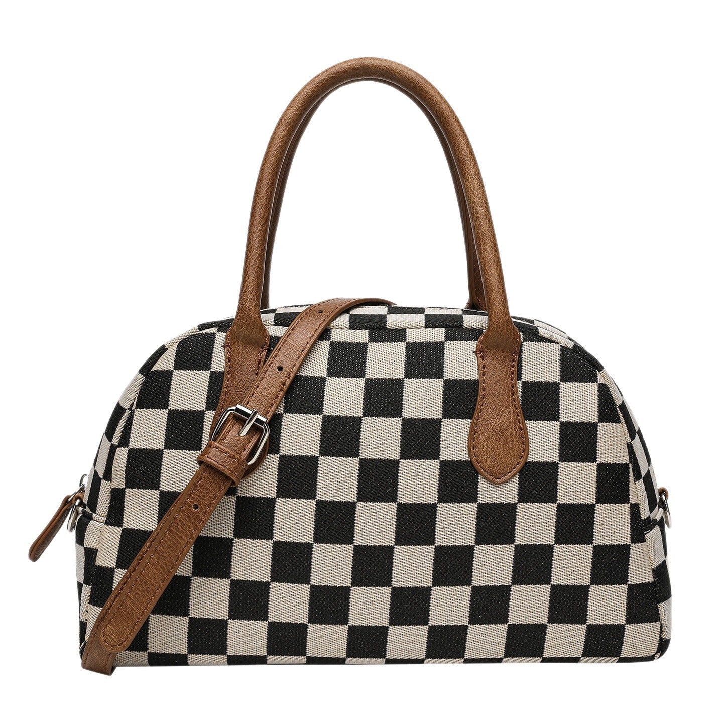 Women's Trendy Shell Chessboard Simple Dumpling Women's Handbag